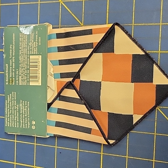The Cuddle Collab Striped Pet Bandana XS/S - Picture 3 of 6